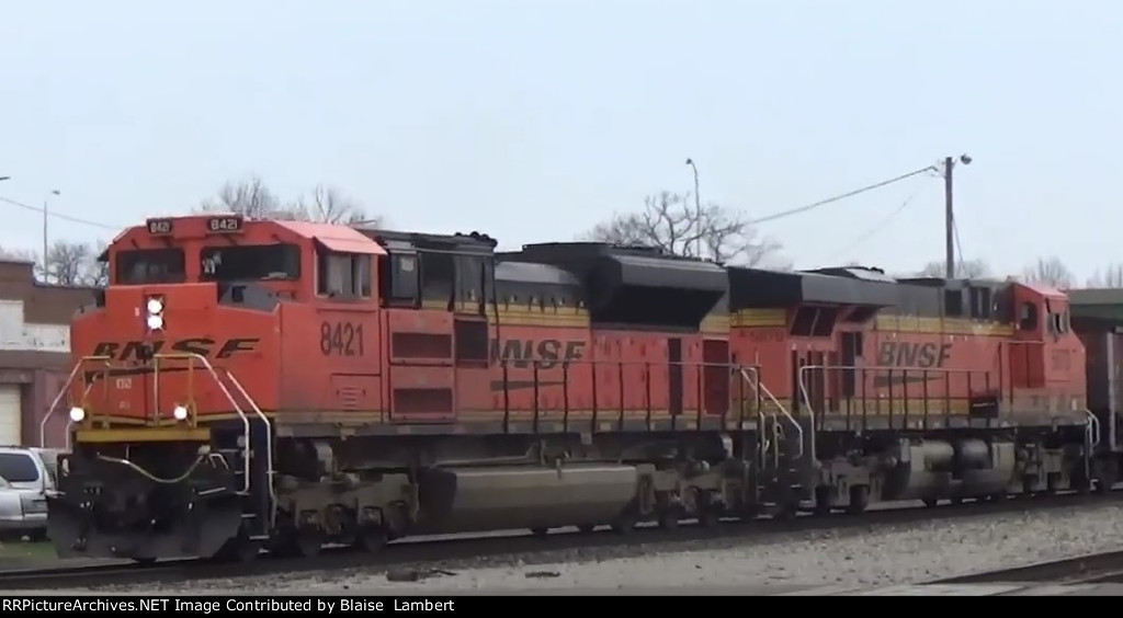 BNSF coal train headed to the CN